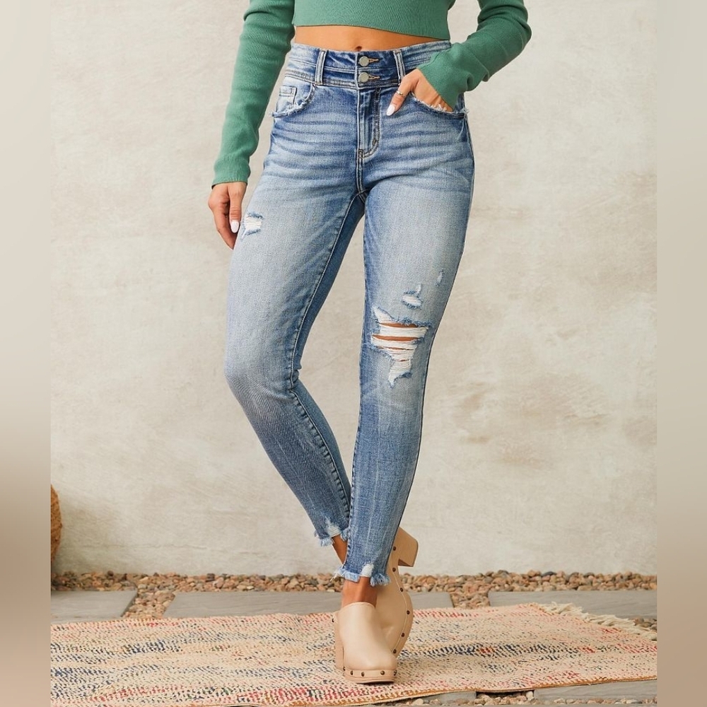 Kancan Kurvy MIDRISE Ankle SKINNY SIZE 27